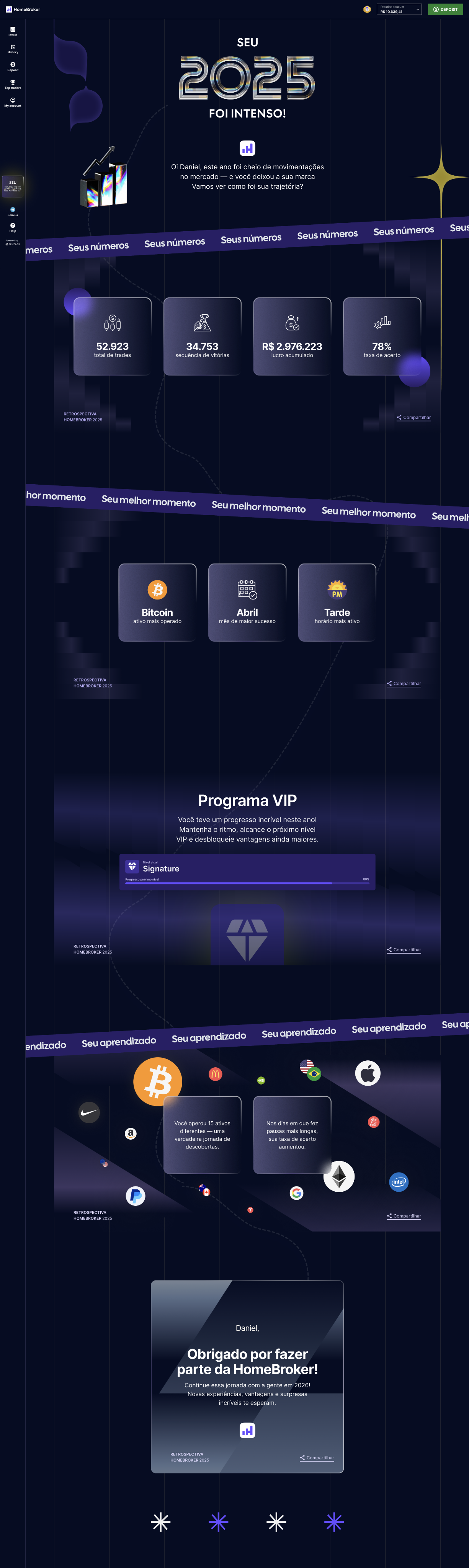 HomeBroker Retrospective 2025