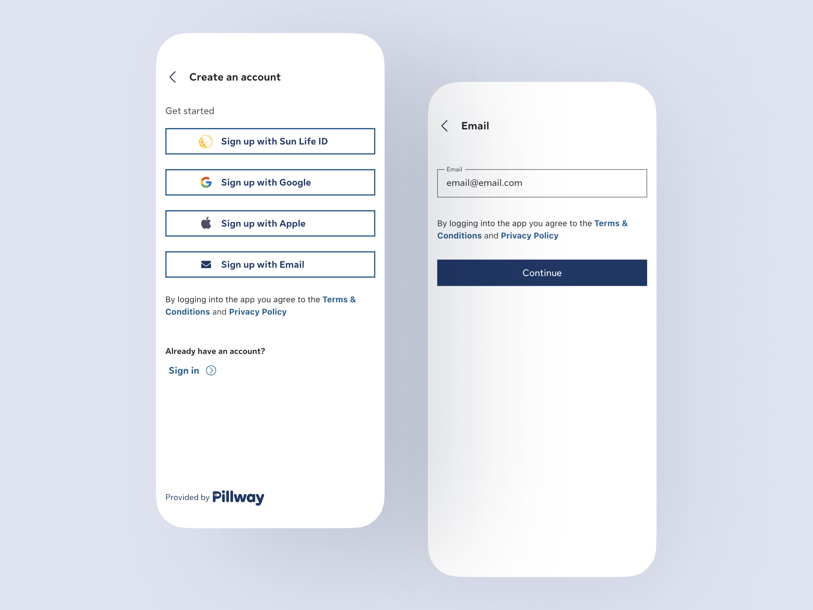 Lumino Health Pharmacy - Create an account